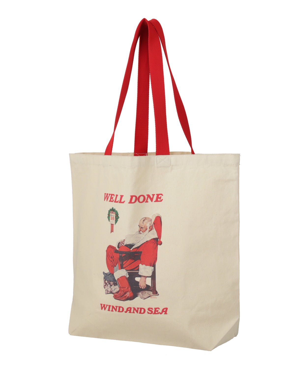 NORMAN ROCKWELL x WDS TOTE BAG – WIND AND SEA