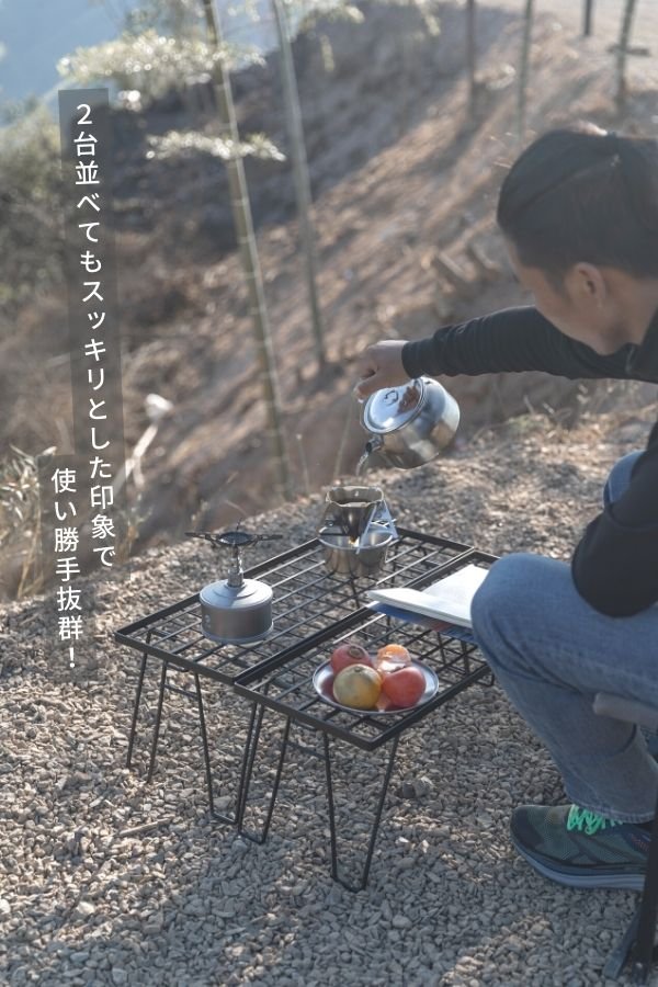 楽天市場】【公式】キャンピングムーン フィールドラック セット ソロ