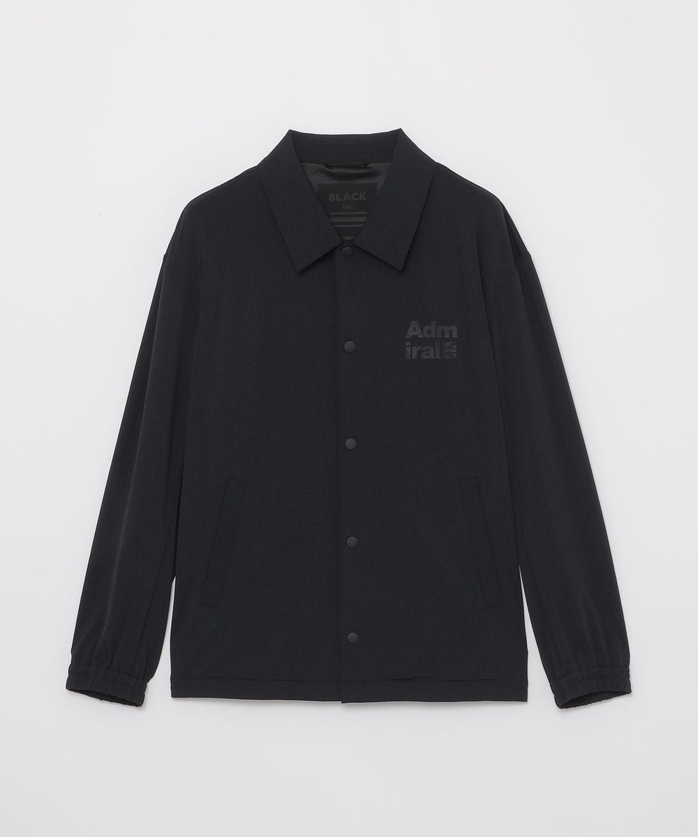 BLACK lab.×Admiral】バックグリッドトリコットコーチジャケット