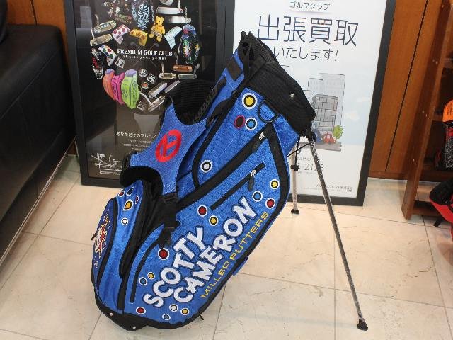 Jackpot Johnny Stand Bag Blue スコッティキャメロン(SCOTTY CAMERON