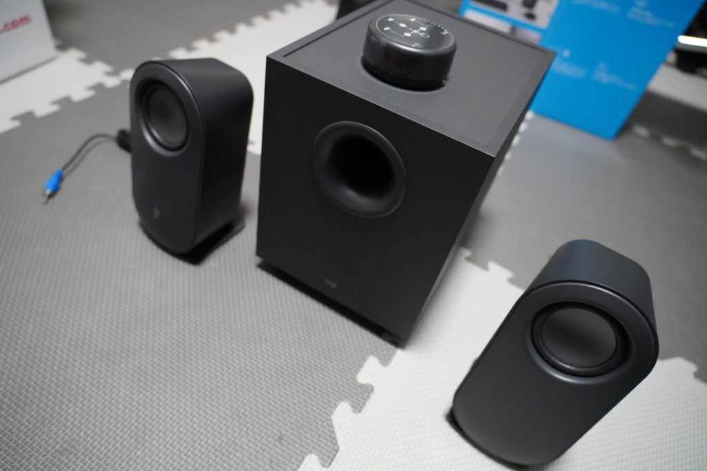 Logicool製 Bluetooth PCスピーカーZ407はスバラシイ操作性とズドンと