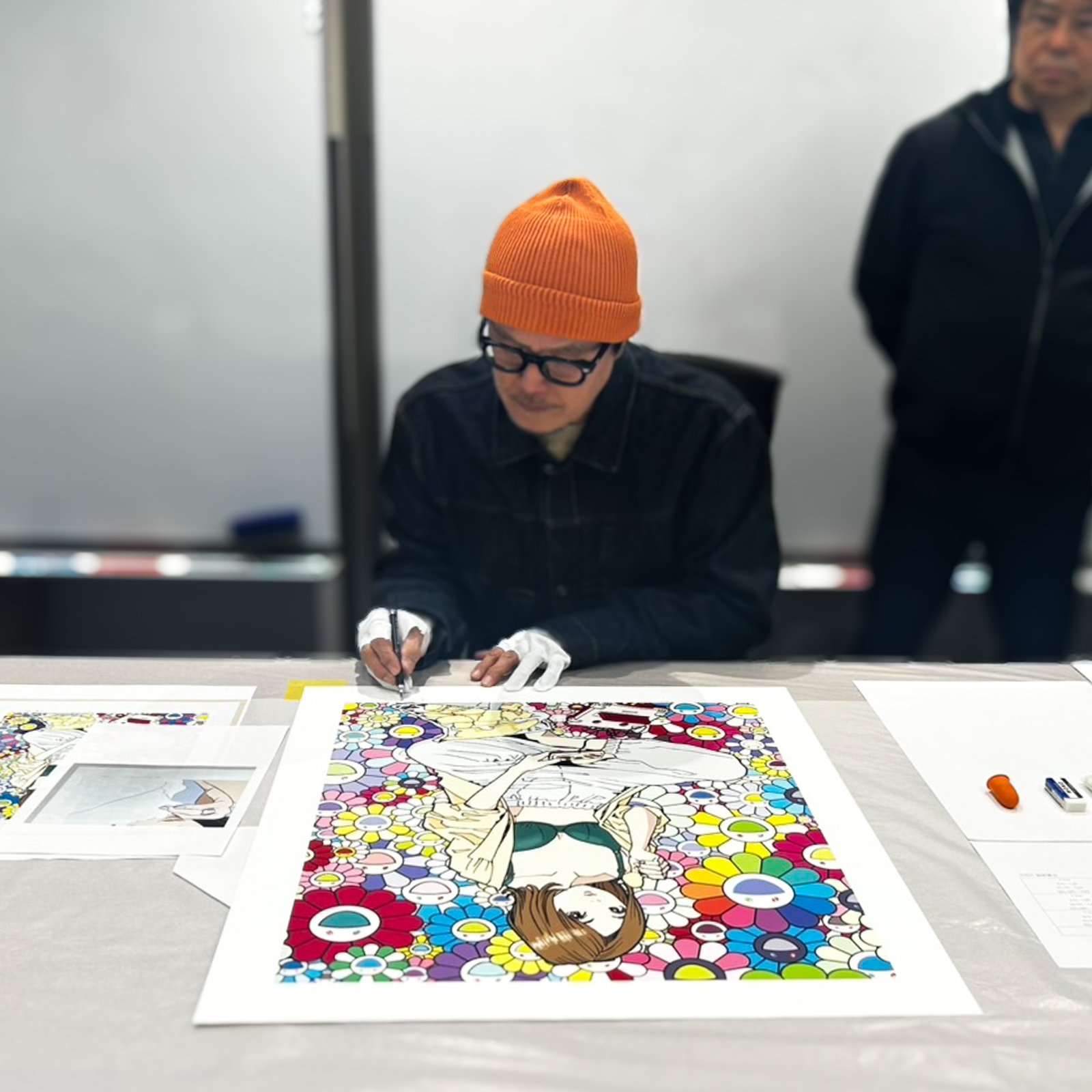 3月3日(月) 12時よりWEBショップにて、江口寿史・村上隆エディション