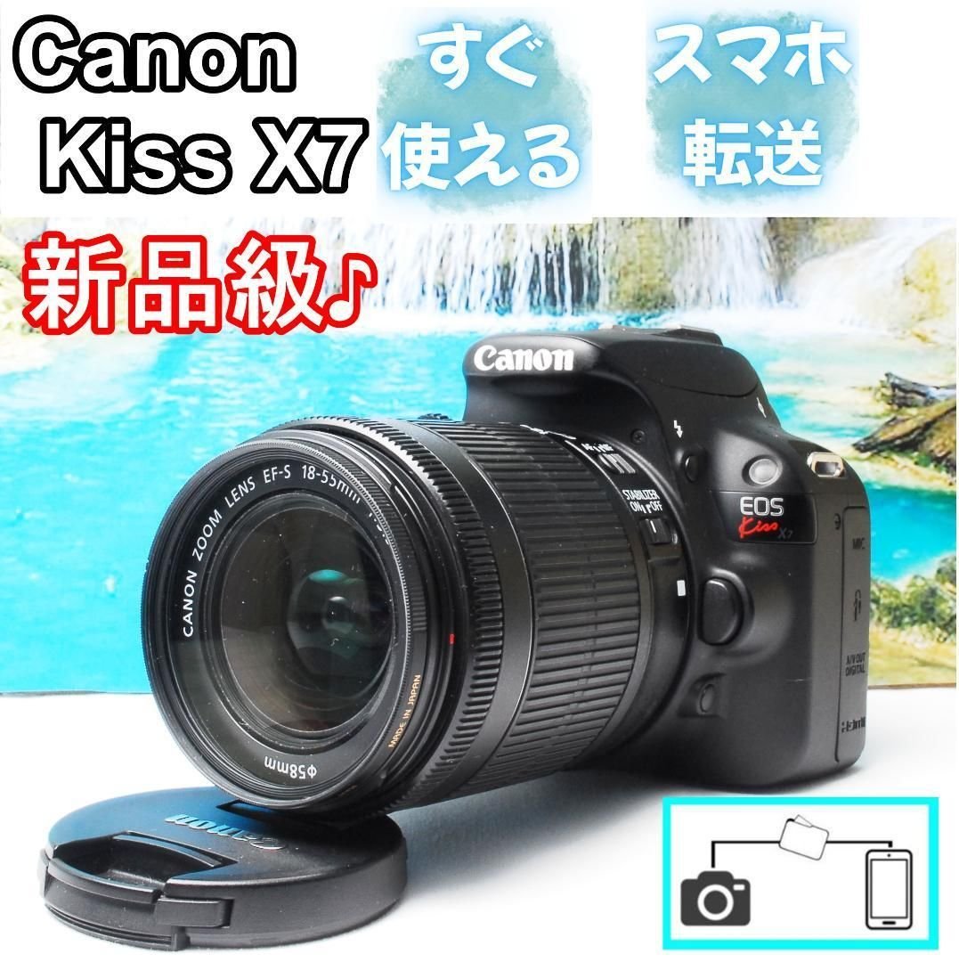 キャノン Canon EOS Kiss X7 スマホ転送 超小型・軽量 美品 Canon