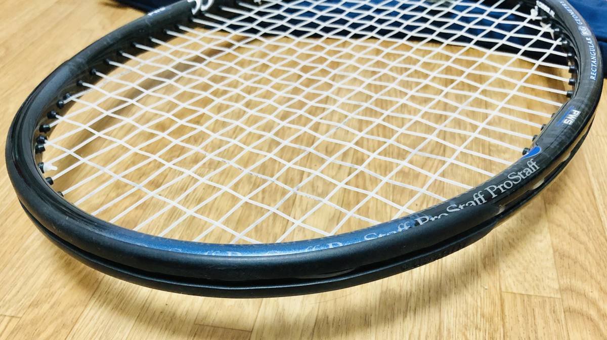 送料無料 テニスの王子様 切原赤也 美品 WILSON PRO STAFF 5 5 STRETCH