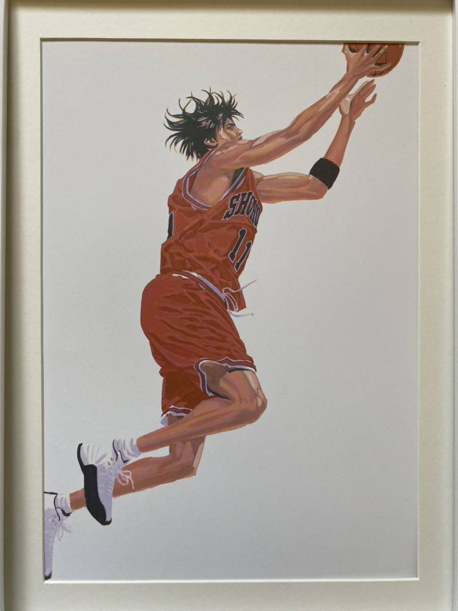 額装品】スラムダンク SLAM DUNK 井上雄彦 湘北 桜木花道 流川楓