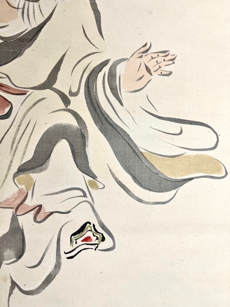 Yahoo!オークション - 【真作】【S8】須佐天斎「張果老 瓢箪から駒」絹