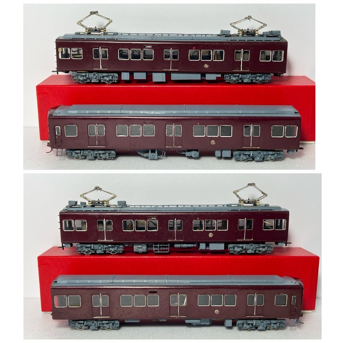 Yahoo!オークション - 鉄道模型 阪急 2000系 HOゲージ 組立品 ジャンク