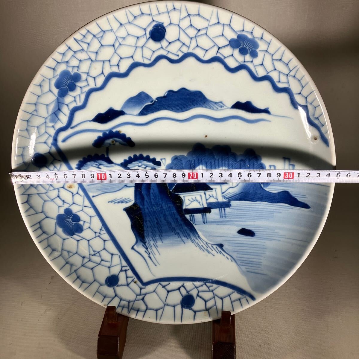 政31264 伊万里染付角皿 5枚 有田 骨董｜骨董 角皿 アンティーク