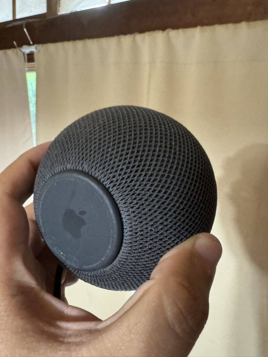 Apple HomePod mini スペースグレイ中古動作確認済 ホームポッド ミニ