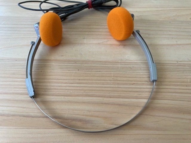 即決【整備済完動品】SONY ダイナミックヘッドホン MDR-4 高音質 WM-2