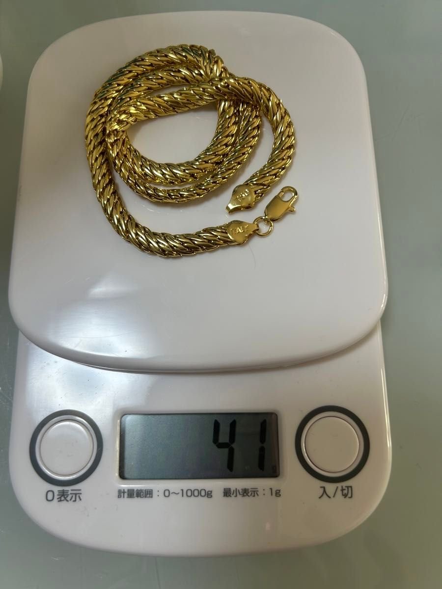 ITALY 750刻印 ゴールド金ネックレス 喜平チェーンネックレス 遺品整理