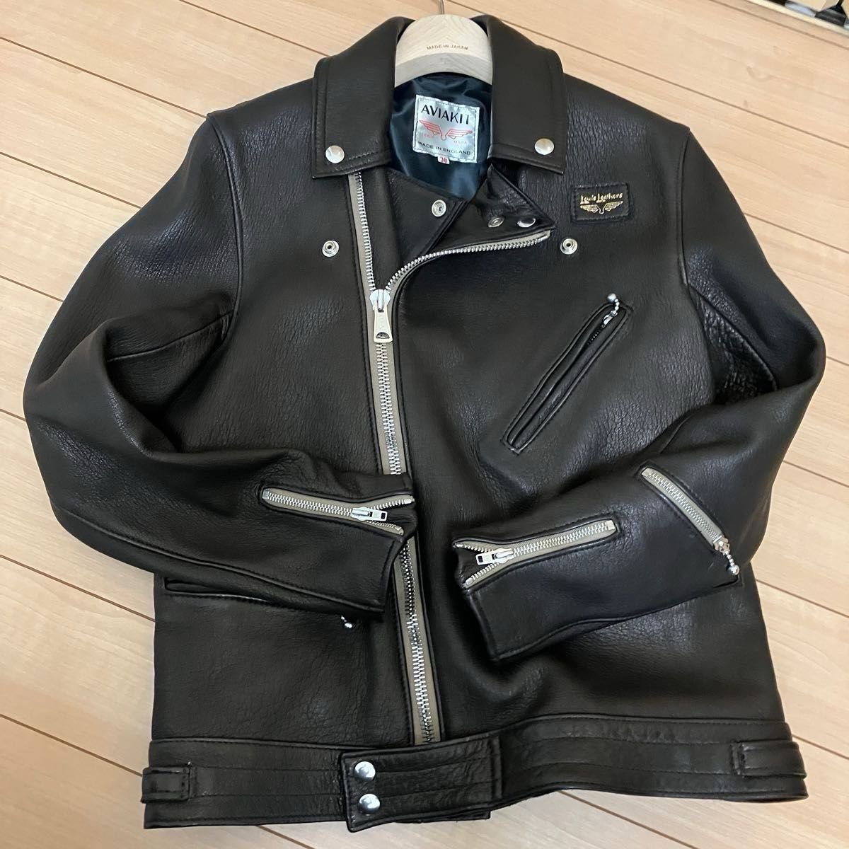 リアルマッコイズ別注 ルイスレザース ディアスキン サイクロン 38