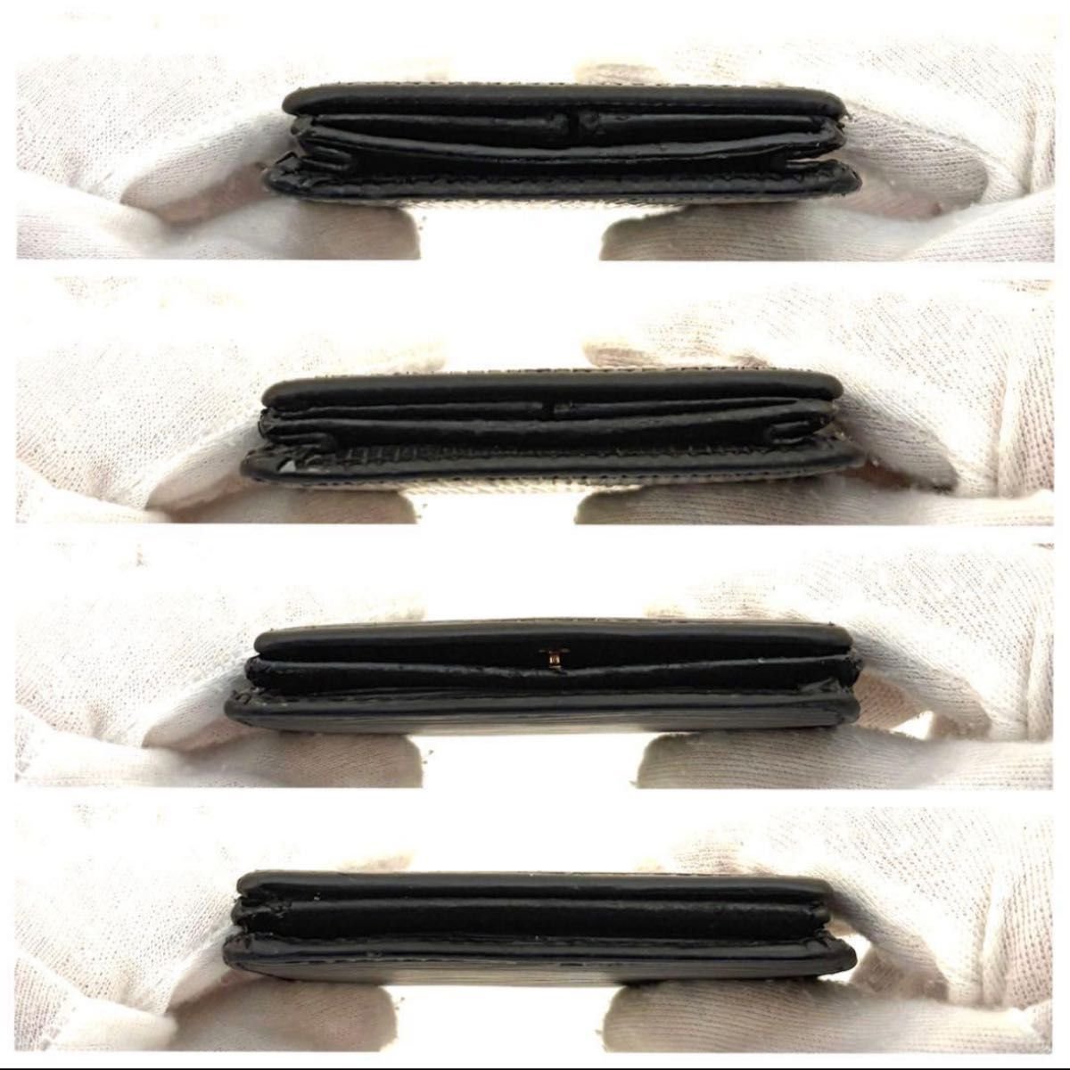 鑑定済】ルイヴィトン コインケース ポルトモネ ボワット エピ 黒 小銭