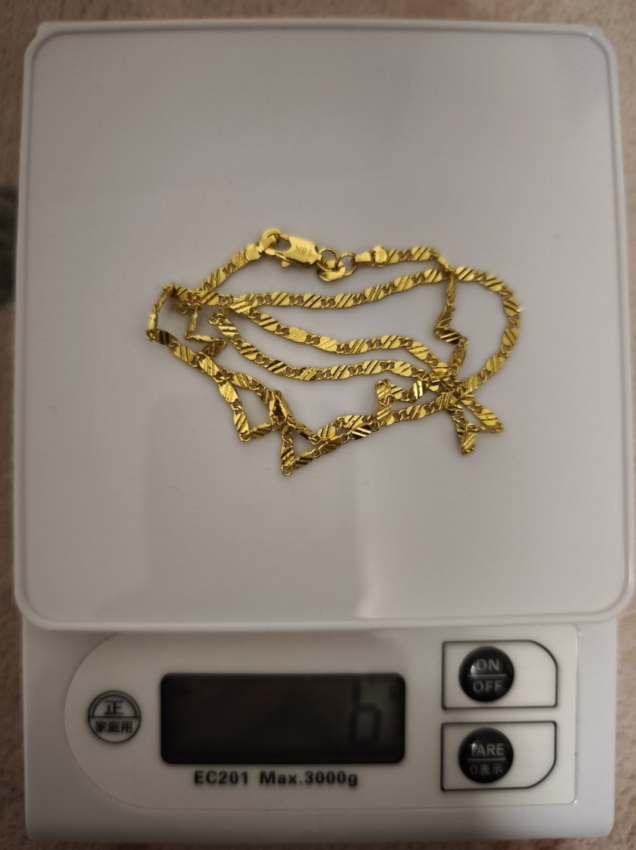 遺品整理 ネックレス 18k刻印有り 50cm｜Yahoo!フリマ（旧PayPayフリマ）