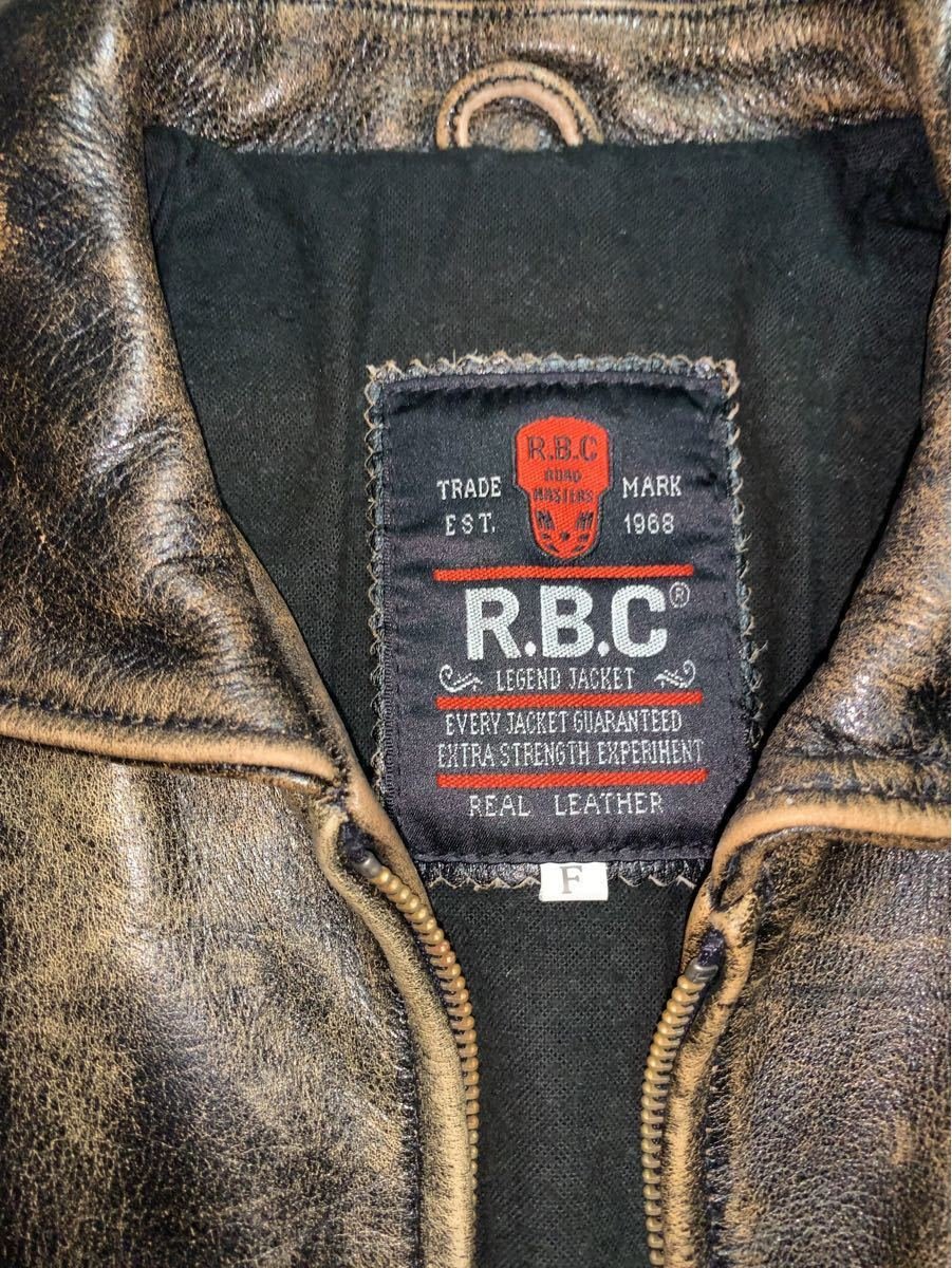 ライダースジャケット レザージャケット 革ジャン RBC｜Yahoo!フリマ