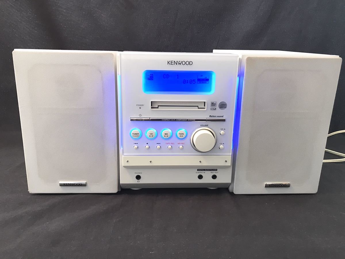 Yahoo!オークション - 【外観美品】KENWOOD RXD-SZ3MD CD/MD/テープ（