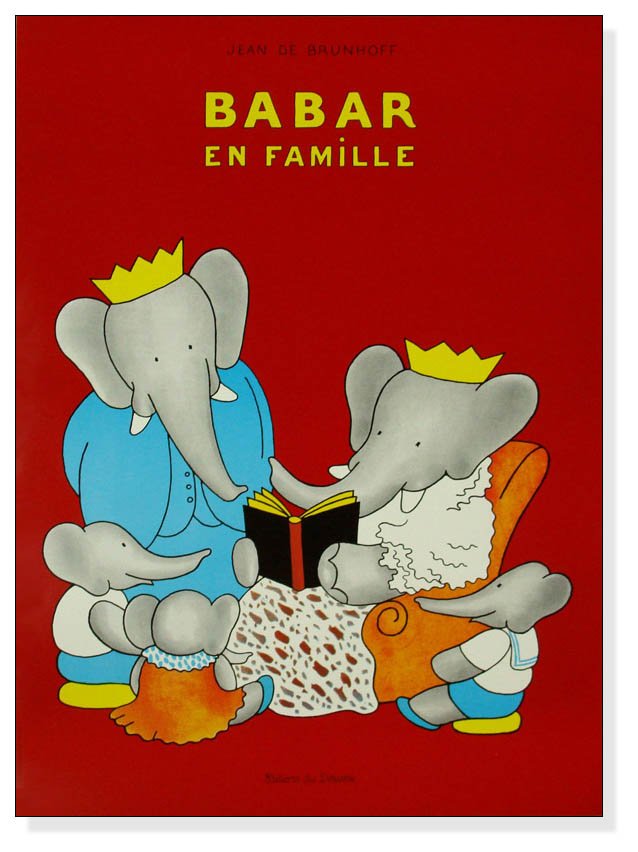 ジャン・ド・ブリュノフとババール: 色彩と物語の融合 | az-poster blog