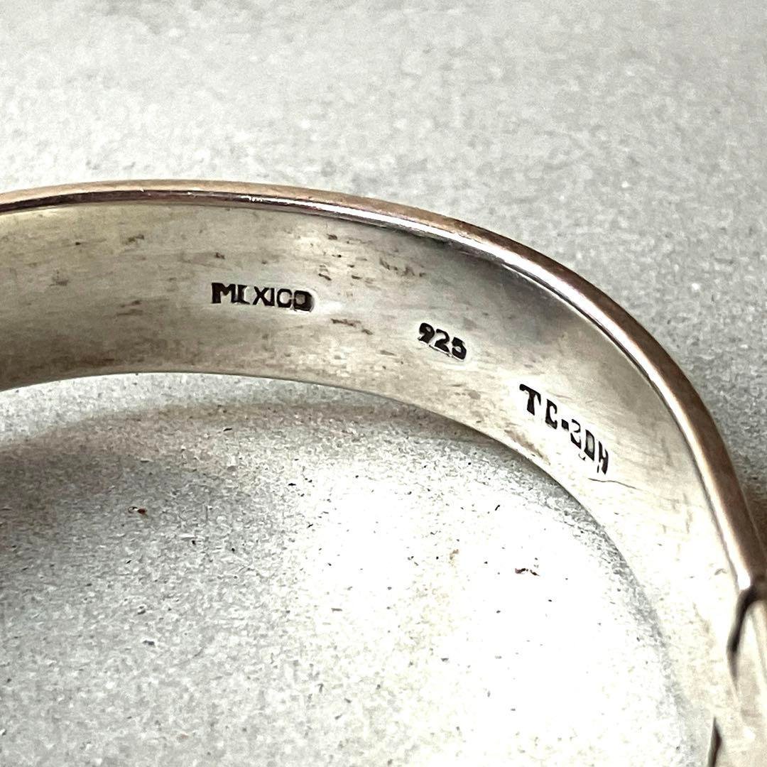 メキシコ製 VINTAGE HEAVY ベルトバングル ブレスレット 925 | unune