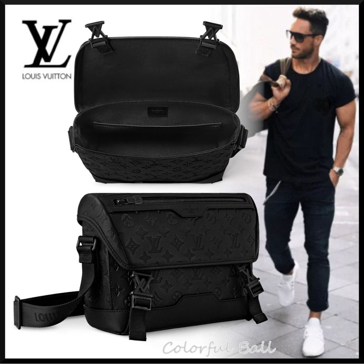 安心国内】Louis Vuitton メッセンジャー・ヴォワヤージュ PM (Louis