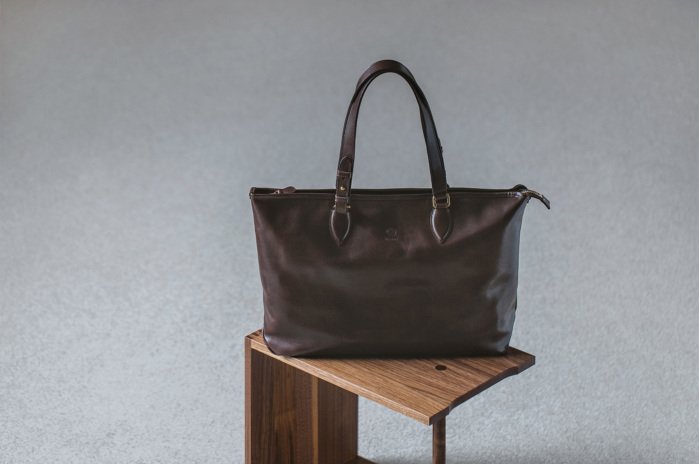 SACCHETTO5 (サケット5)横型Zipトート｜最高級のメンズ革製品・革財布
