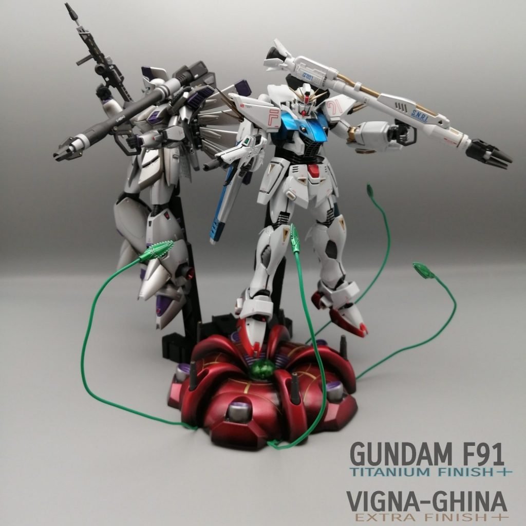 MG 1/100 ガンダムF91 Ver．2．0［チタニウムフィニッシュ