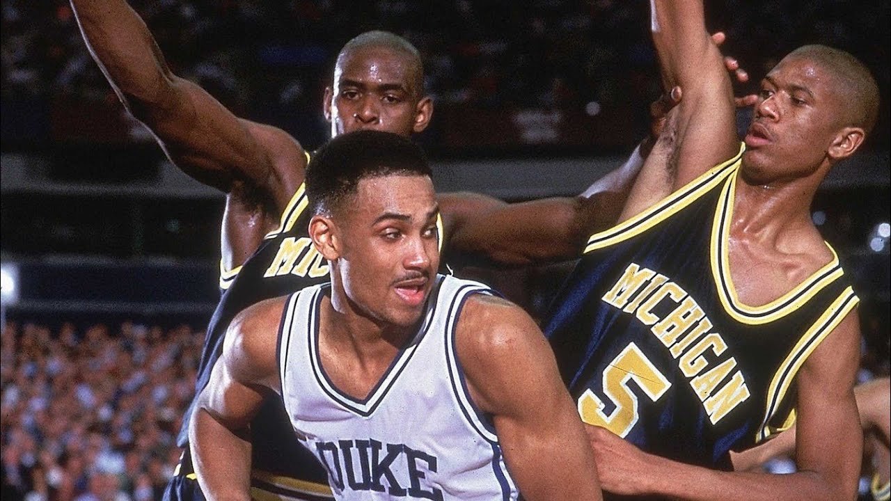 1992] NCAA Championship Game: Michigan vs Duke - YouTube