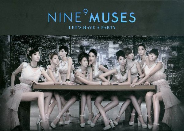 Nine Muses – Let's Have A Party – CD (Single), 2010 [r6442698