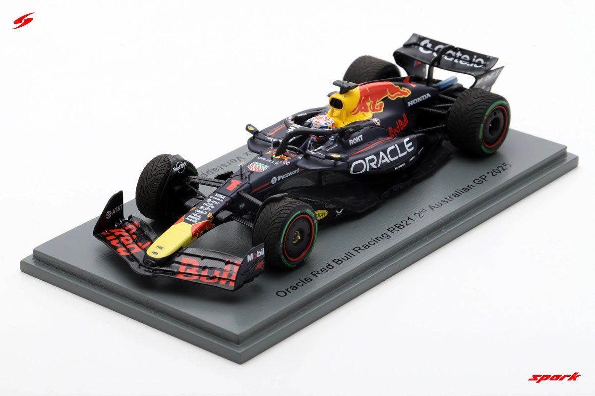 SPARK S9576 1/43 Oracle Red Bull Racing 2nd Australian GP 2025 No