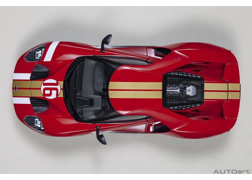 AUTOart 1/18 フォード GT アラン・マン ヘリテージ エディション
