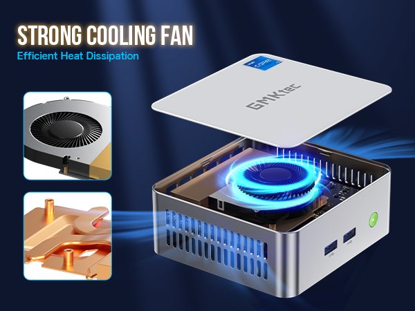 Intel 12th Core i5 12450H Mini PC--NucBox M3
