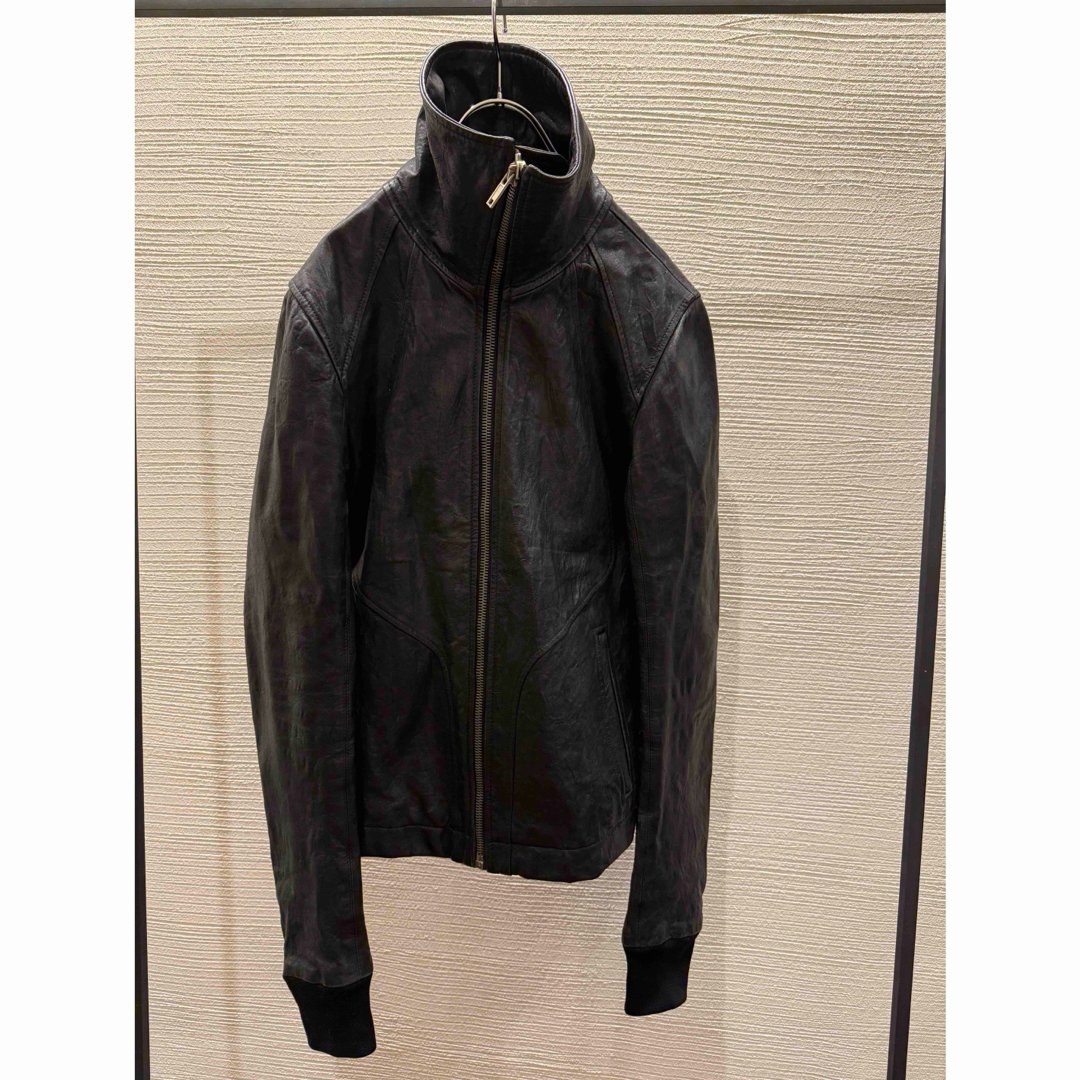 Rick Owens - 00s rick owens intarsia leather jacketの通販 by n 即