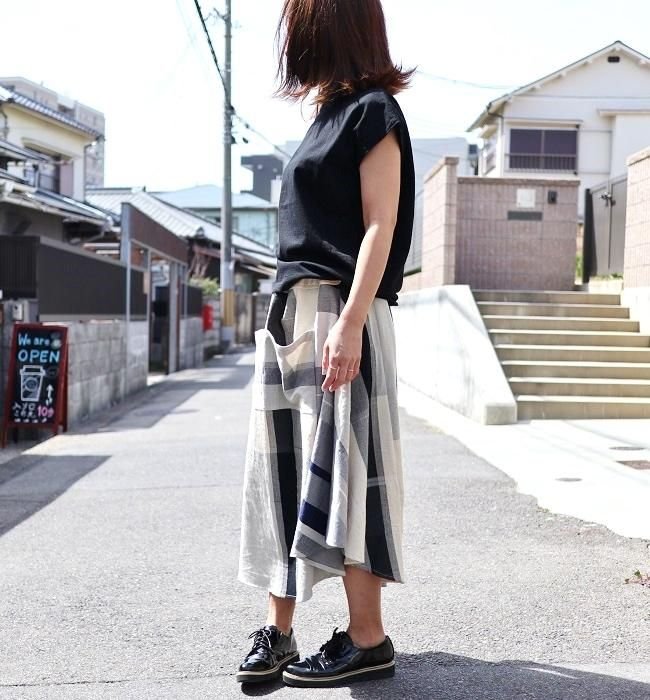 tamaki niime タマキニイメ chotan skirt チョタンスカート cotton100