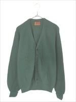 古着 60s Sears Kings Road パール編み ソリッド グリーン アルパカ