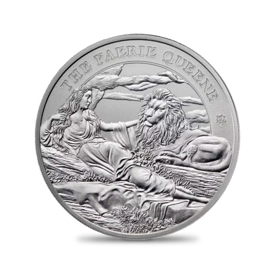 ☆即納追跡可☆ セントヘレナ 2024 妖精の女王 ウナとライオン 1オンス
