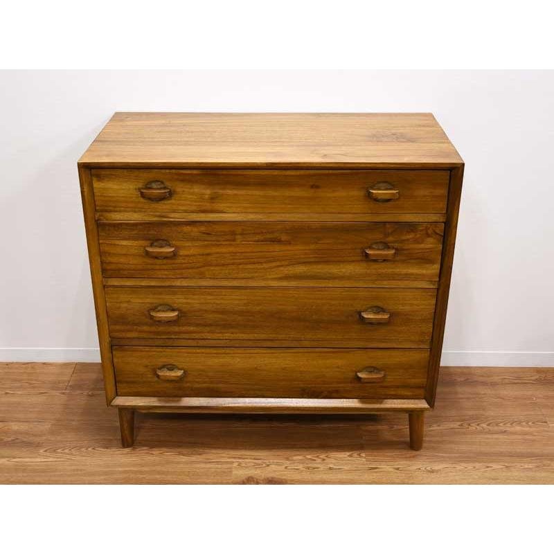 チェスト チーク無垢材 アジアン 北欧 木製 アンティーク調 タンス