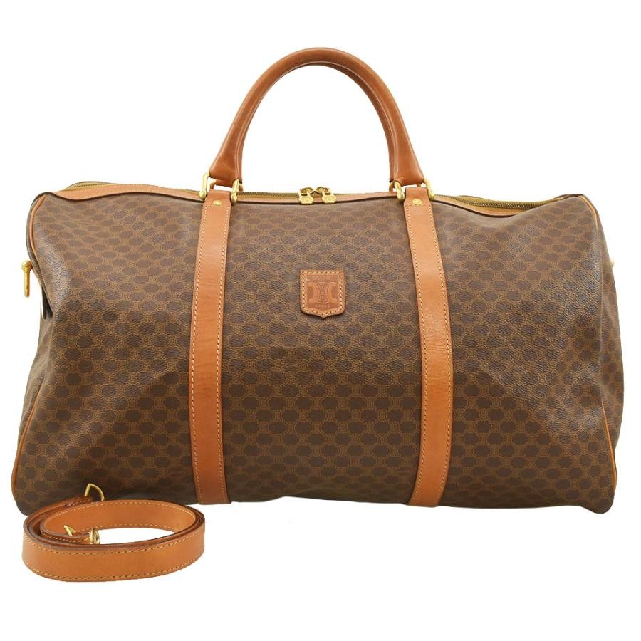 CELINE（セリーヌ） ボストンバッグ マカダム柄 旅行鞄 ヴィンテージ