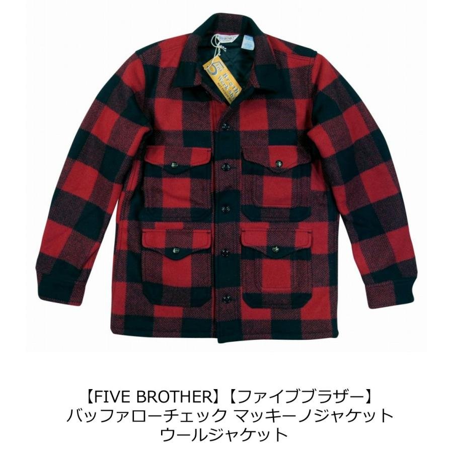 FIVE BROTHER ファイブブラザー バッファローチェック マッキーノ