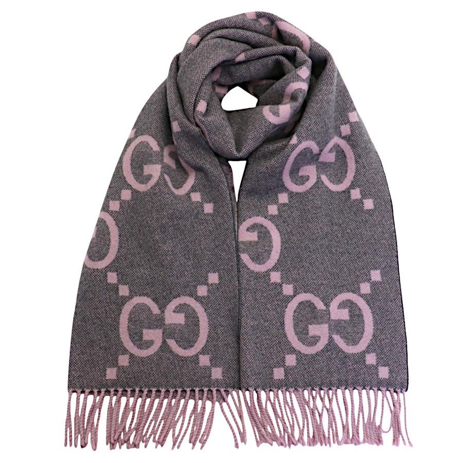 GUCCI（グッチ） ストール マフラー GG ジャガード 674275 3G344