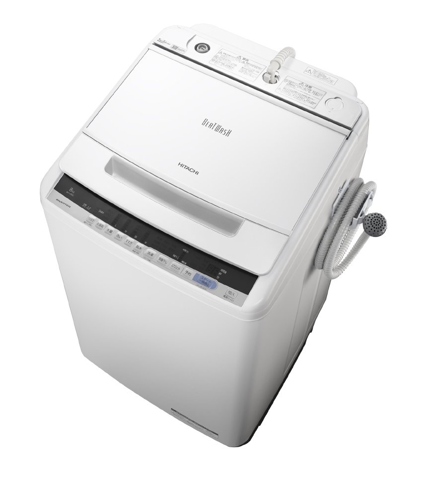 仕様：全自動洗濯機 BW-V80C ： 洗濯機・衣類乾燥機 ： 日立の家電品