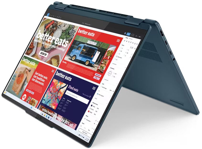 Lenovo Yoga 7i 2-in-1（14、Gen 9）レビュー - 長バッテリー寿命と