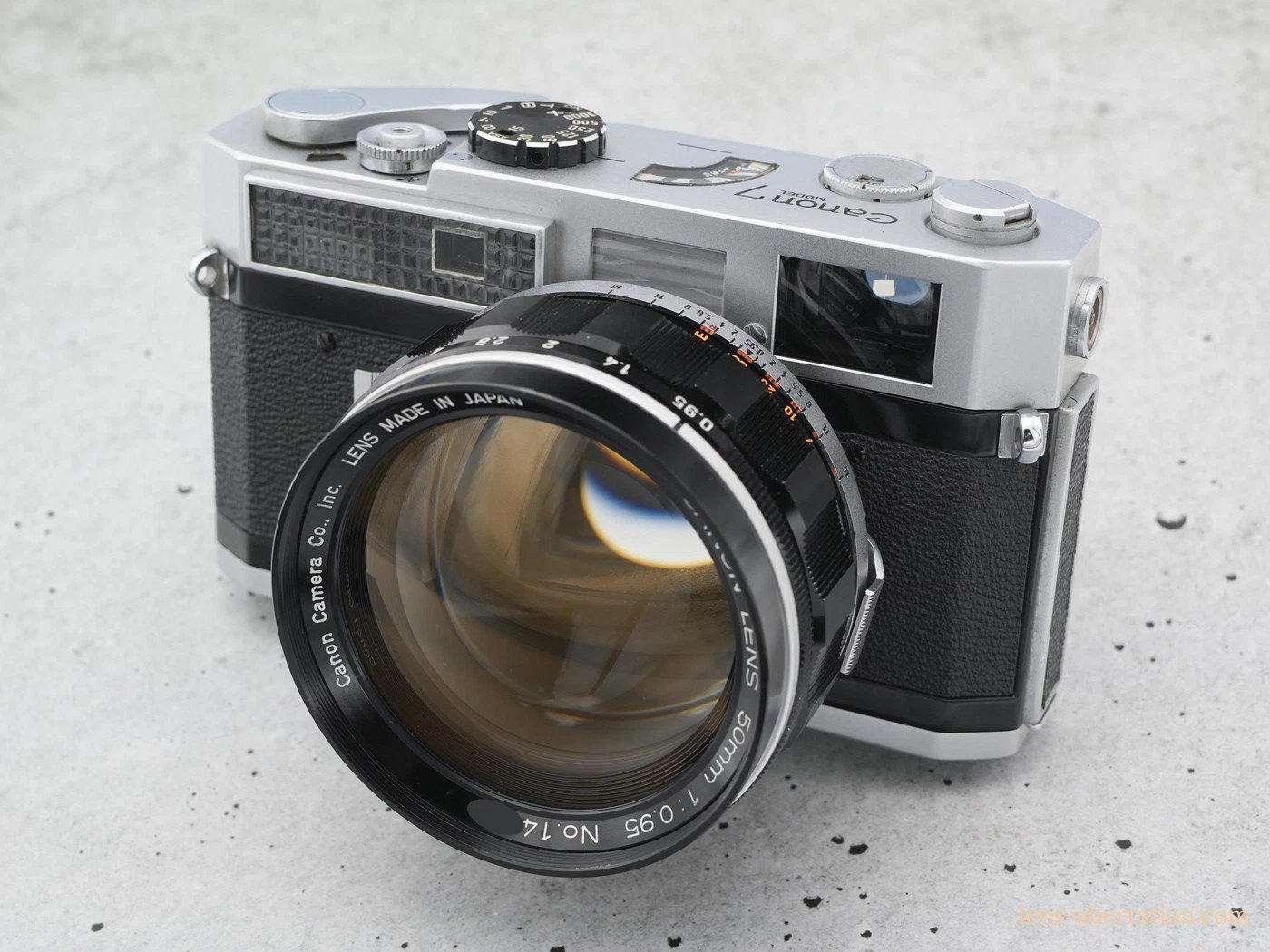 ドリームレンズ】Canon 50mm F0.95 外観レビュー | 収差Love