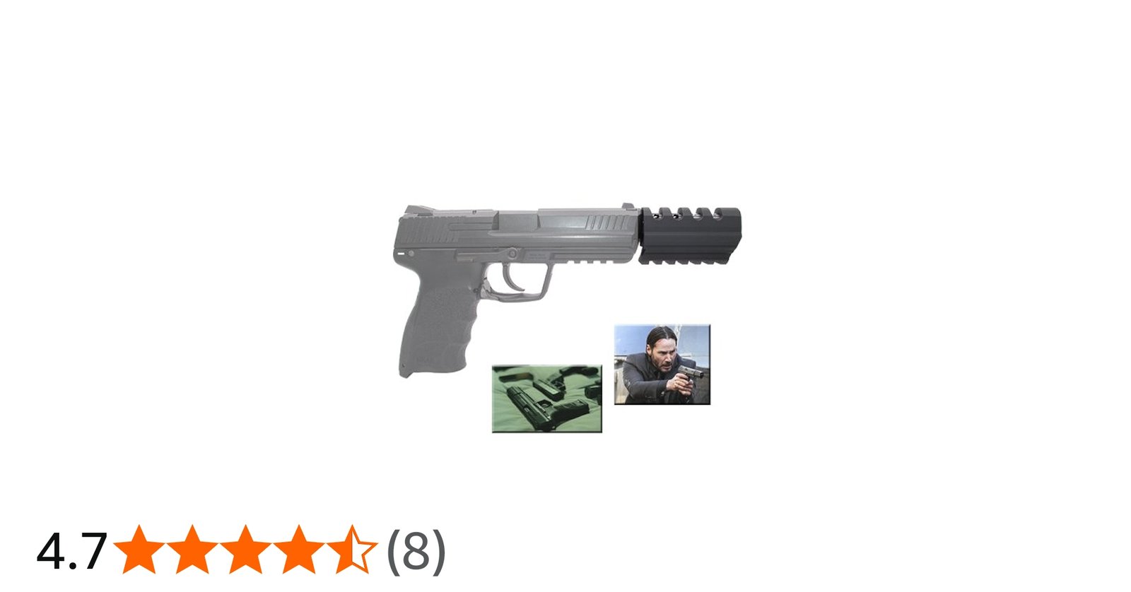 Amazon | コンペンセイターセット JohnWick仕様 東京マルイ HK45 ガス