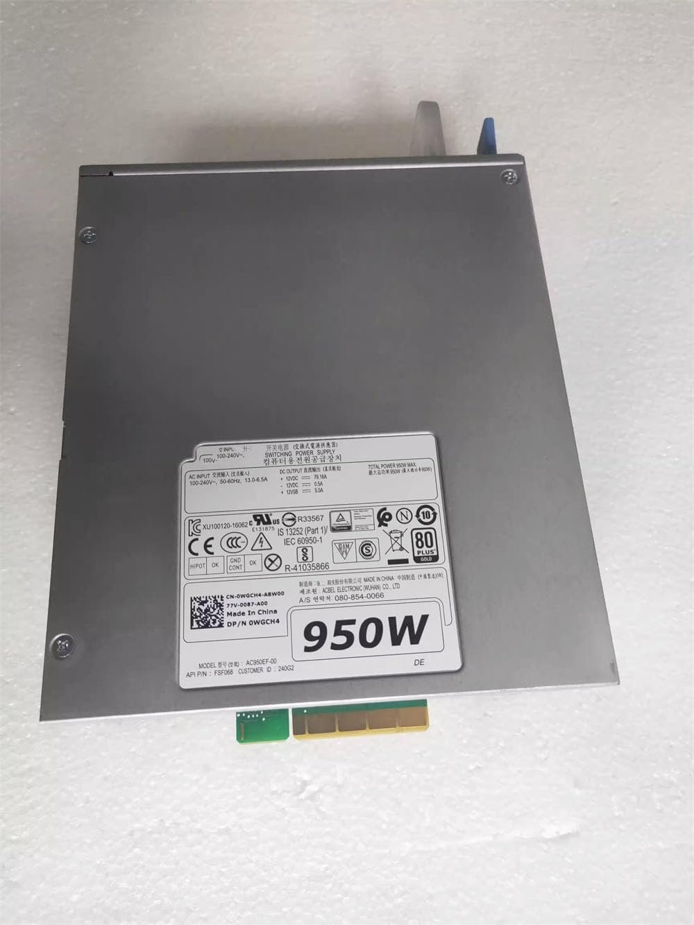 Amazon | AC950EF-00 950W 交換用電源ユニット適用 DELL T5820 T7820
