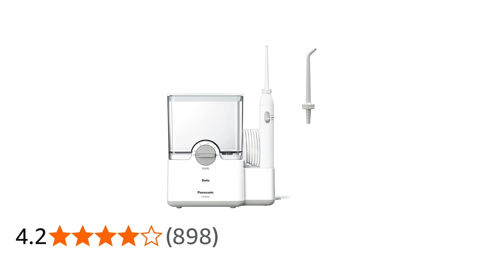 Amazon | パナソニック 口腔洗浄器 ジェットウォッシャー ドルツ 白 EW