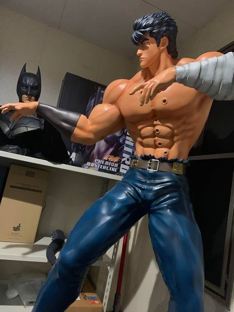 Amazon.co.jp: 北斗の拳 ケンシロウ ド迫力の等身大フィギュア 身長195