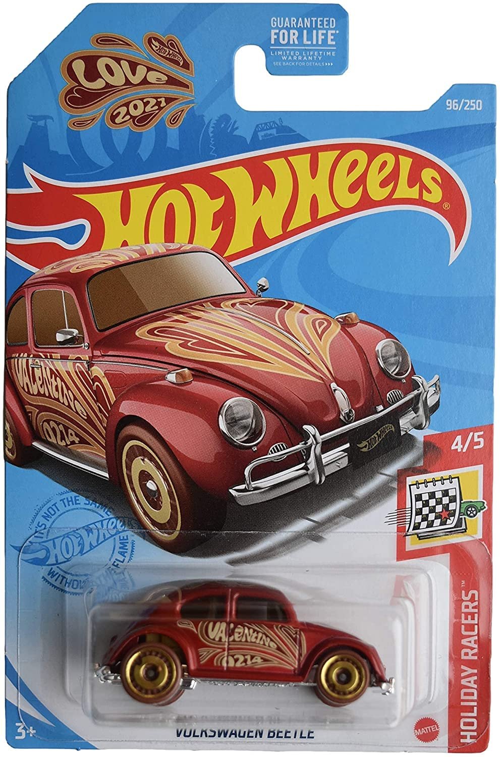 Amazon.com: Hot Wheels Volkswagen Beetle, [red] 96/250 Holiday