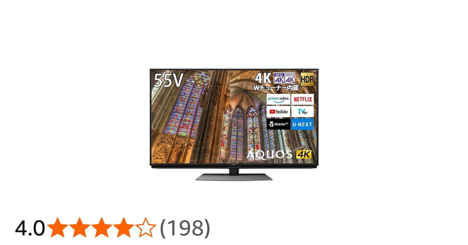 Amazon.co.jp: シャープ 4K チューナー内蔵 液晶 テレビ Android TV