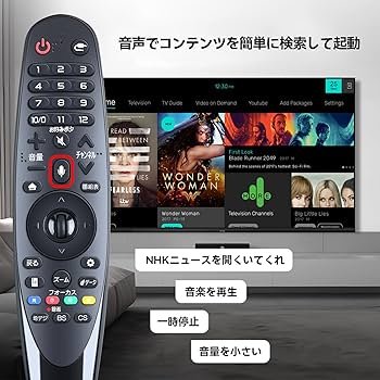 Amazon | テレビリモコン AN-MR18BA for LG マジックリモコン LG