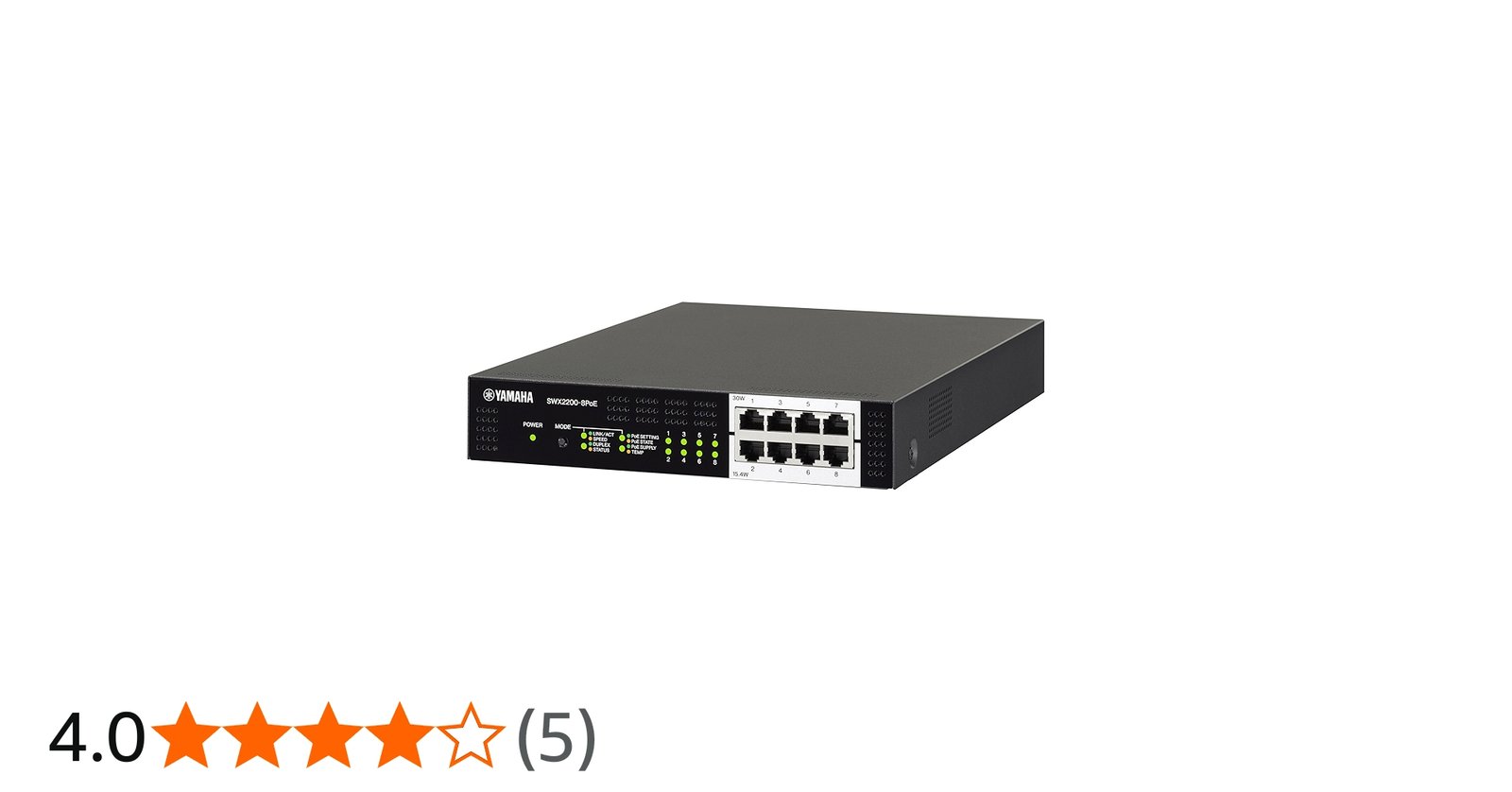 Amazon | ヤマハ スマートL2スイッチ 8ポート SWX2200-8PoE | ヤマハ