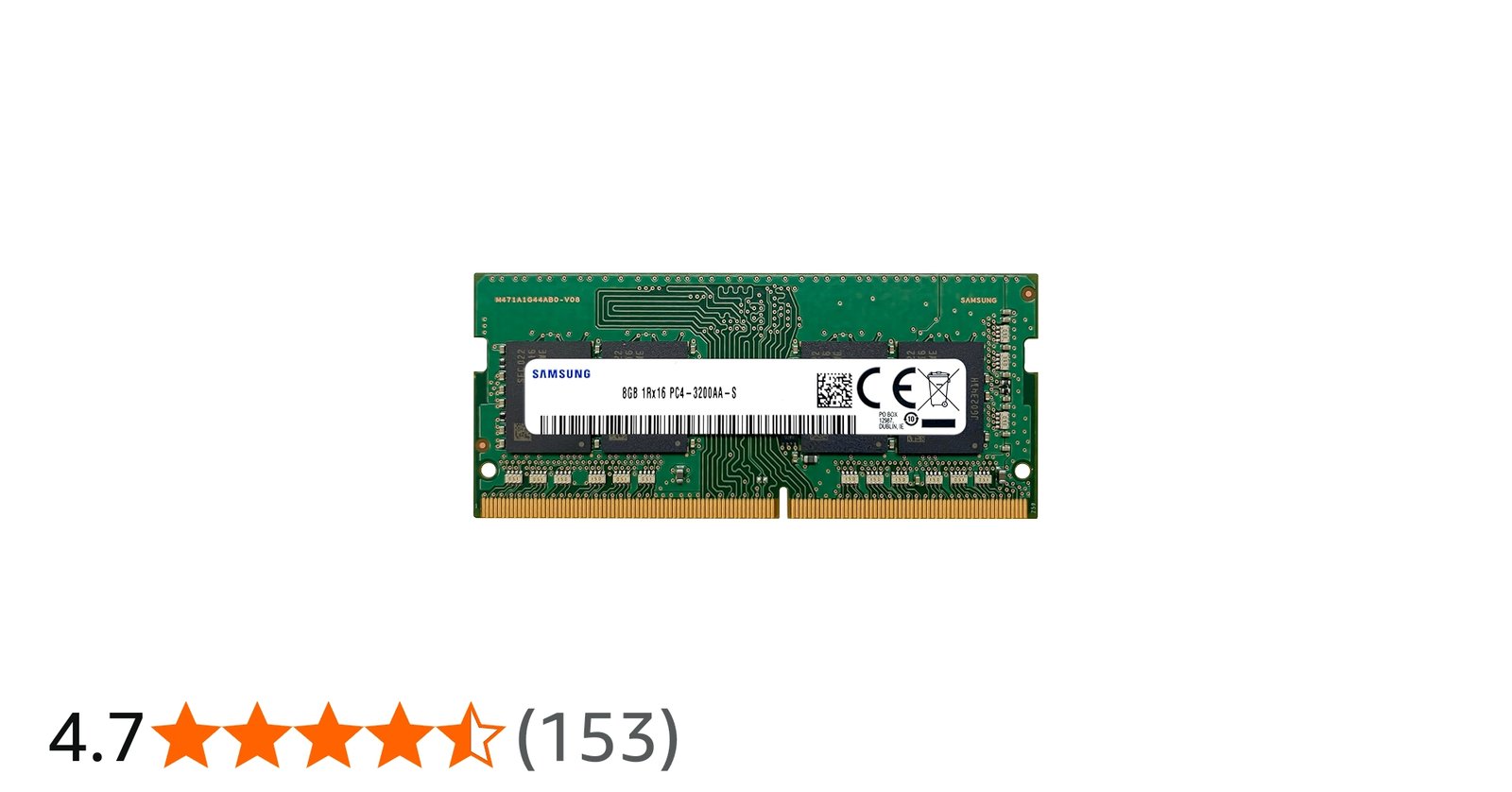 Amazon.co.jp: Samsung 8GB DDR4 3200MHz PC4-25600 (PC4-3200AA) CL22